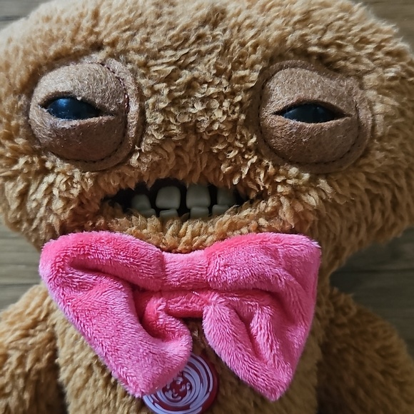 Fuggler Other - Fuggler Festive Fuggs Gingerbread Funny Ugly Monster 9" Brown Plush Stuffed Toy